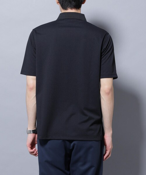 GARDEN（ガーデン）の「「N POLO」 AERO FREEZE 鹿の子ポロシャツ（トップス・メンズ・ブラック/ホワイト・S/M/L）」の10枚目の写真
