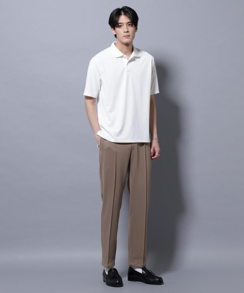 GARDEN（ガーデン）の「「N POLO」 AERO FREEZE 鹿の子ポロシャツ（トップス・メンズ・ブラック/ホワイト・S/M/L）」の19枚目の写真