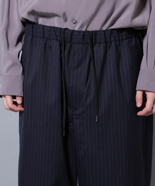 GARDEN(ガーデン)の「「大人のワイドパンツ」TWソロテックスワイドイージースラックス(パンツ・メンズ・ベージュ/ネイビー・S/M/L)」の13枚目の写真