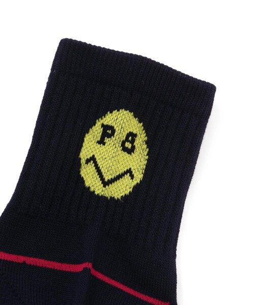 BEAVER（ビーバー）の「BIGロゴショートソックス (MENS)（ファッション雑貨・メンズ・ホワイト/ネイビー/ライトグリーン・FR）」の5枚目の写真