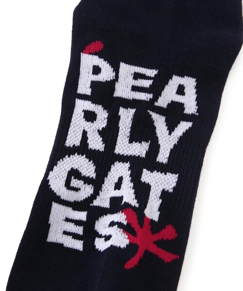 BEAVER（ビーバー）の「BIGロゴショートソックス (MENS)（ファッション雑貨・メンズ・ホワイト/ネイビー/ライトグリーン・FR）」の6枚目の写真