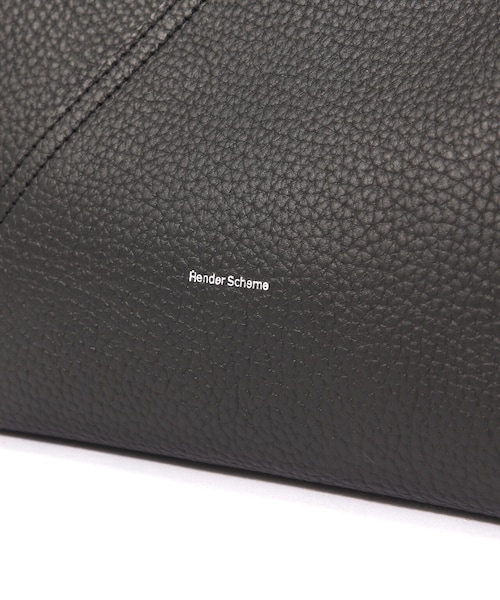 BEAVER（ビーバー）の「Hender Scheme/エンダースキーマ/triangle bag（バッグ・メンズ・ブラック/ブラウン・F）」の4枚目の写真