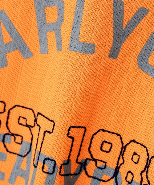 GARDEN（ガーデン）の「裏カノコストライプ調半袖ポロシャツ（トップス・メンズ・ホワイト/ダークネイビー/オレンジ・4/5/6）」の7枚目の写真