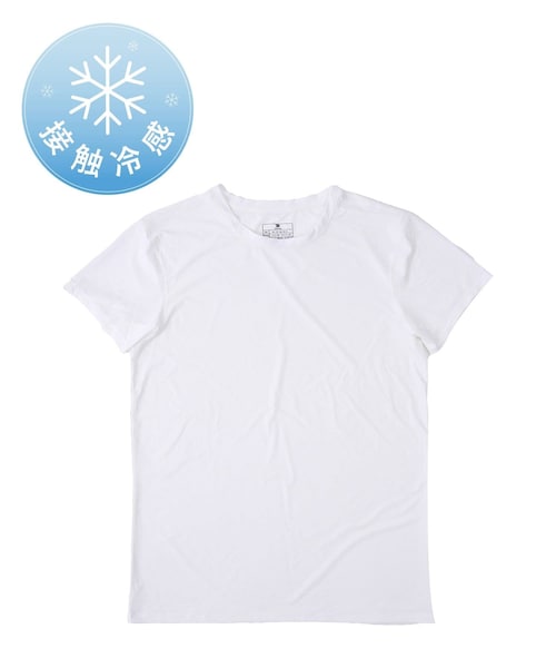 3coins(3coins)の「トリコウェア接触冷感インナーTシャツ/MENS(Tシャツ/カットソー・メンズ・ホワイト/ブラック・FREE)」の1枚目の写真