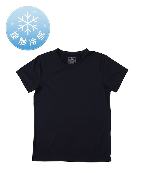 3coins(3coins)の「トリコウェア接触冷感インナーTシャツ/MENS(Tシャツ/カットソー・メンズ・ホワイト/ブラック・FREE)」の2枚目の写真