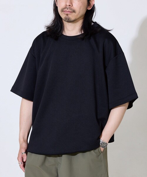 3coins(3coins)の「トリコウェア水陸両用Tシャツ/MENS(Tシャツ/カットソー・メンズ・ブラック/ホワイト・FREE)」の1枚目の写真