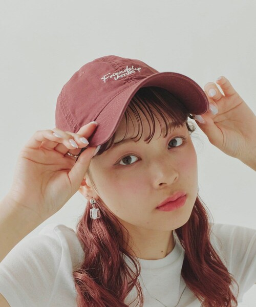 Lattice（Lattice）の「ロゴキャップ（キャップ・レディース・アイボリー/ダークブラウン・FREE）」の2枚目の写真