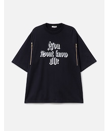 美品 UNDERCOVER FUCK刺繍 コットン ロングシャツ 1 ベージュ アンダーカバー KL4CAPA299 UNDERCOVER（アンダーカバー）の「Fuck The Past Fuck The