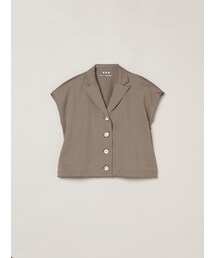 three dots（スリードッツ）の「シルキーコットン ライトジレ（その他）」