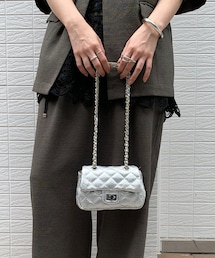 DouDou | キルティングレザーショルダー(ショルダーバッグ)