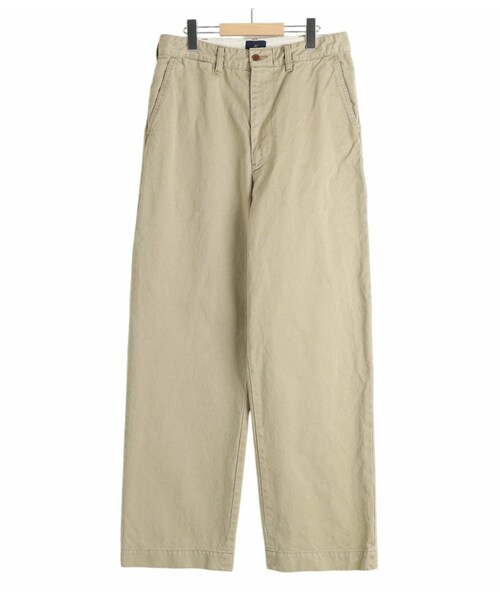 REMI RELIEF NAVY LABEL(レミレリーフネイビーレーベル)の「50カーキPT(チノパンツ・メンズ・ベージュ/ネイビー・M)」の1枚目の写真