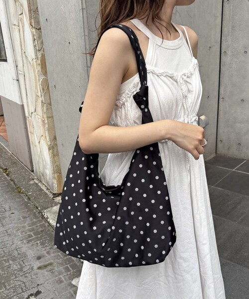 Lattice（Lattice）の「ドットハンドバッグ（ハンドバッグ）」 - WEAR