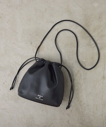 PUAL CE CIN | 【リバイバル/新色登場】フェイクレザー巾着バッグ(バッグ)