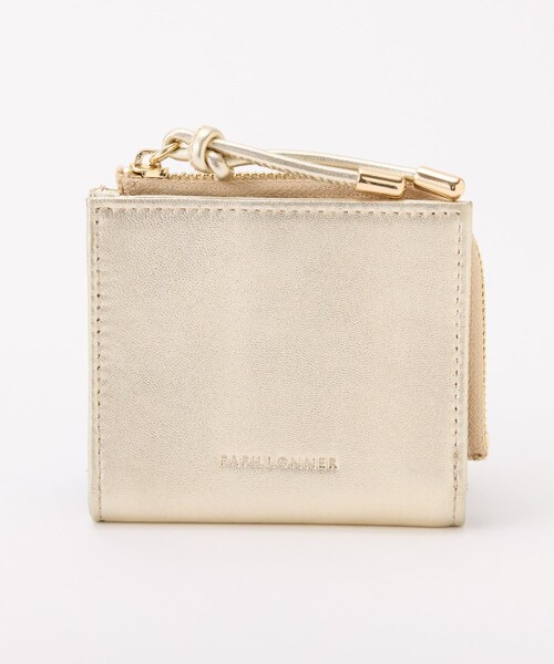 COLLAGE GALLARDAGALANTE(コラージュガリャルダガランテ)の「【PAPILLONNER/パピヨネ】スリムレザーサイフ(財布・レディース・シルバー/ブラック/ゴールド・FREE)」の3枚目の写真