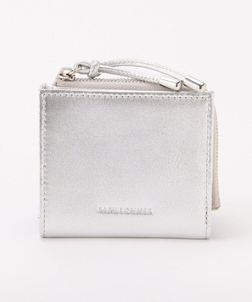 COLLAGE GALLARDAGALANTE(コラージュガリャルダガランテ)の「【PAPILLONNER/パピヨネ】スリムレザーサイフ(財布・レディース・シルバー/ブラック/ゴールド・FREE)」の1枚目の写真
