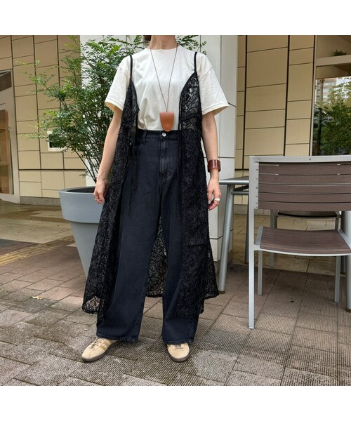 copine（コピン）の「3WAYレースキャミワンピース(ブラック)（キャミソール・レディース・ブラック・M）」の3枚目の写真