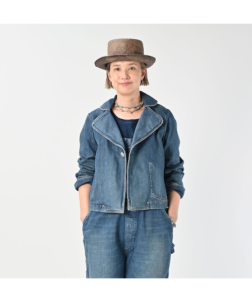 45R（フォーティファイブアール）の「ライ麦デニムのレフアジャケット