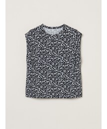 three dots（スリードッツ）の「トラベルライン スリーブレストップス（その他）」