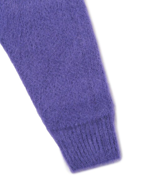 ADAM ET ROPE'（アダムエロペ）の「【BONSAI/ボンサイ】MOHAIR KNIT CREWNECK（ニット/セーター・メンズ・グレー/ブルー/パープル・M/S）」の11枚目の写真
