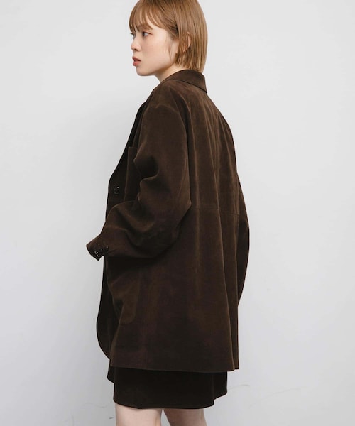 KBF（ケイビーエフ）の「パッチポケットテーラードジャケット（テーラードジャケット・レディース・D.BROWN/CAMEL/CAMEL2・one）」の21枚目の写真