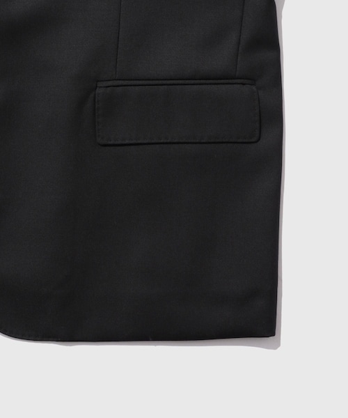 ADAM ET ROPE'（アダムエロペ）の「【ANOTHER OFFICE/アナザーオフィス】Legacy Single Wool Blazer（テーラードジャケット・メンズ・ブラック/チャコール・1/2/3）」の12枚目の写真