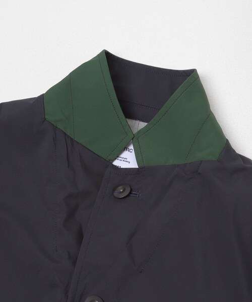 URBAN RESEARCH(アーバンリサーチ)の「UNTRACE 3 Layer Lapeled Work Jacket(テーラードジャケット・メンズ・DARK NAVY/OLIVE・1/2)」の9枚目の写真
