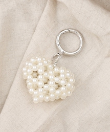 プックリハートキーホルダー