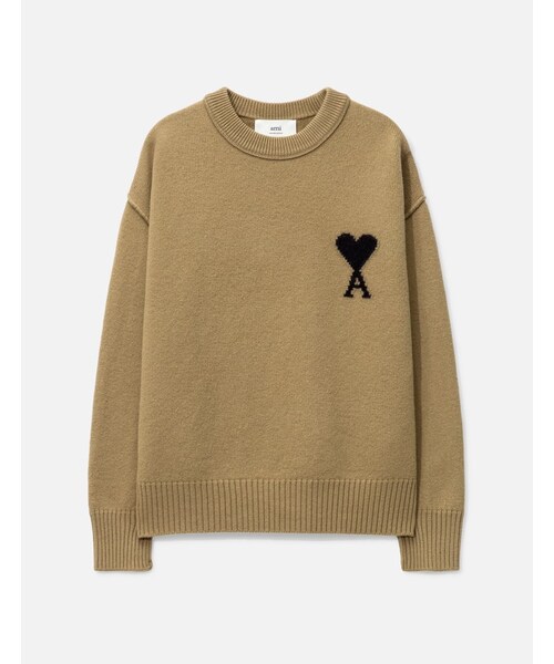 Wool Ami De Coeur Crewneck Sweater