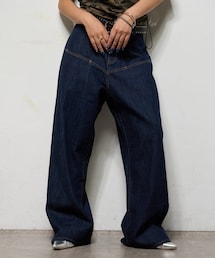 WHO'S WHO gallery | 【予約】スラッシュポケットリジットデニム(デニムパンツ)