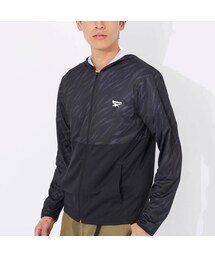 Reebok（リーボック）の「Reebok SwimwearUVパーカー （ブラック）（アンダーウェア・メンズ）」
