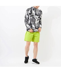 Reebok（リーボック）の「Reebok Swimwearナイロングロブランショーツ 【返品不可商品】（ライム）（アンダーウェア・メンズ）」