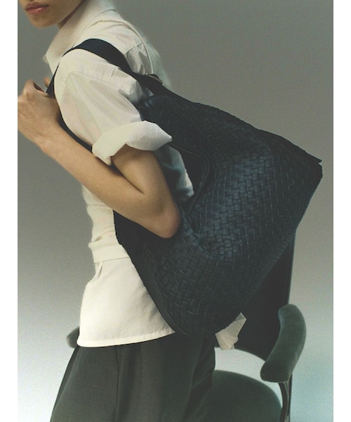 Llife（ライフ）の「Llife COW LEATHER MESH BAG（ショルダー