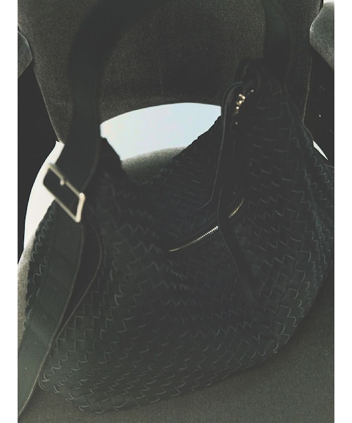 Llife（ライフ）の「Llife COW LEATHER MESH BAG（ショルダー