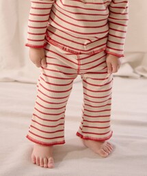 CIAOPANIC TYPY（チャオパニックティピー）の「【BABY】【Qinn】ボーダーリブレギンスパンツ（タイツ/ストッキング・キッズ）」