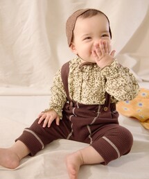 CIAOPANIC TYPY（チャオパニックティピー）の「【BABY】【Qinn】サス付き配色ステッチリブパンツ（タイツ/ストッキング・キッズ）」