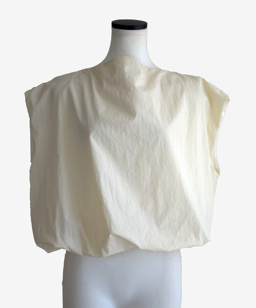 Marient(マリエント)の「エアリーBL(シャツ/ブラウス・レディース・ホワイト/ベージュ・FREE)」の2枚目の写真