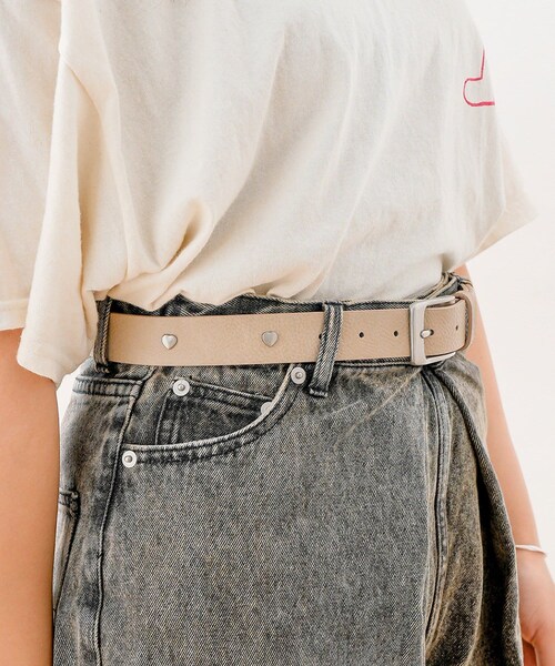 3coins(3coins)の「ハートスタッズ付きベルト(ベルト・レディース・その他/その他1/その他2・FREE)」の2枚目の写真