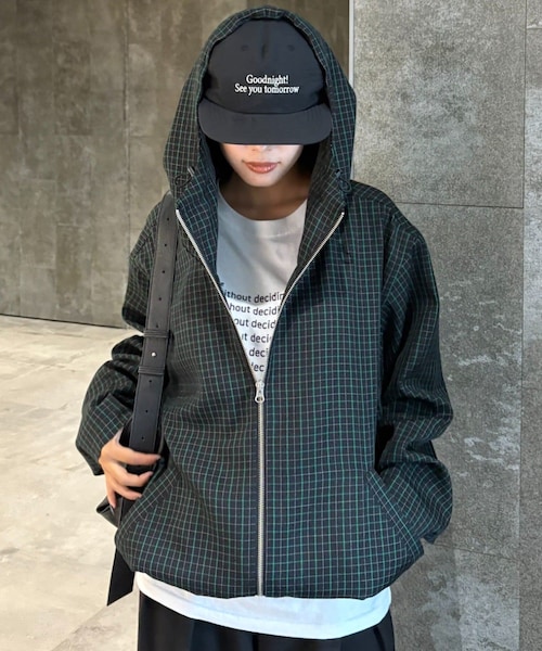 ジャケット・アウター ELCHELE / DADDY CHECK ZIP UP SHIRT ELCHELE / DADDY CHECK ZIP UP SHIRT 【公式通販】