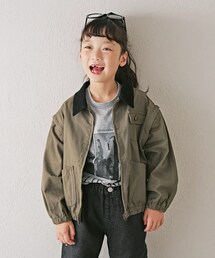 CIAOPANIC TYPY（チャオパニックティピー）の「【KIDS】【男女兼用】袖取り外しワークジャケットアウター（ジャケット/アウター・キッズ）」