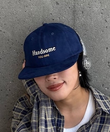 CIAOPANIC TYPY | 【UNISEX】スエードロゴキャップ(キャップ)