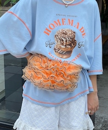 CIAOPANIC | 【HELLO.SANFRANCISCO/ハローサンフランシスコ】チュールメローウエストBAG(ボディバッグ/ウエストポーチ)