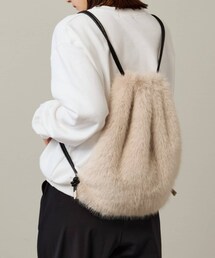 Omekashi | 【8/1(金)0:00～予約スタート！】ファーナップサック(バックパック/リュック)