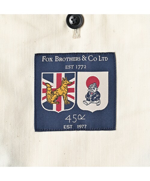 45R（フォーティファイブアール）の「ウールコットンベネシャンの908みゆきベスト（ジャケット/アウター・レディース・74-ネイビー・02-S/04-L）」の18枚目の写真