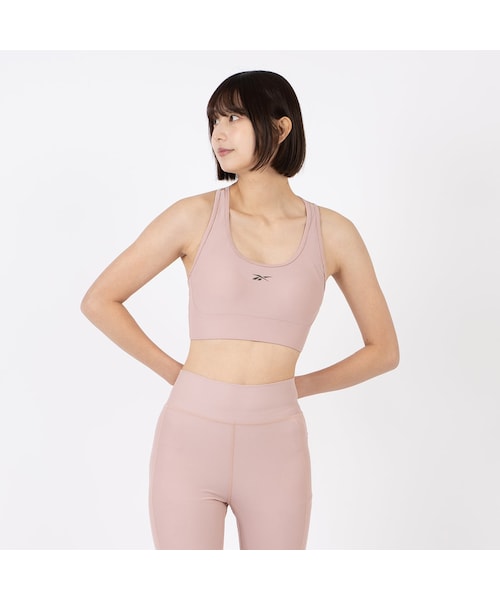 Reebok（リーボック）の「LB ブラ / Ree-FIT LB BRA （ダスティピンク）（その他・ダスティピンク）」の3枚目の写真