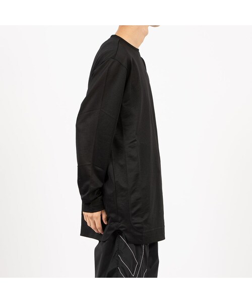 Reebok（リーボック）の「KANGHYUK ロゴ ロングスリーブTシャツ / STITCHED LOGO LS TEE （ダークグレー）（その他・ダークグレー）」の2枚目の写真