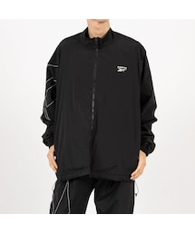 Reebok | KANGHYUK ロゴ トラックジャケット / STITCHED LOGO TRACK JACKET （ダークグレー）