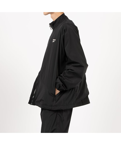 Reebok（リーボック）の「KANGHYUK ロゴ トラックジャケット / STITCHED LOGO TRACK JACKET （ダークグレー）（その他・ダークグレー）」の2枚目の写真