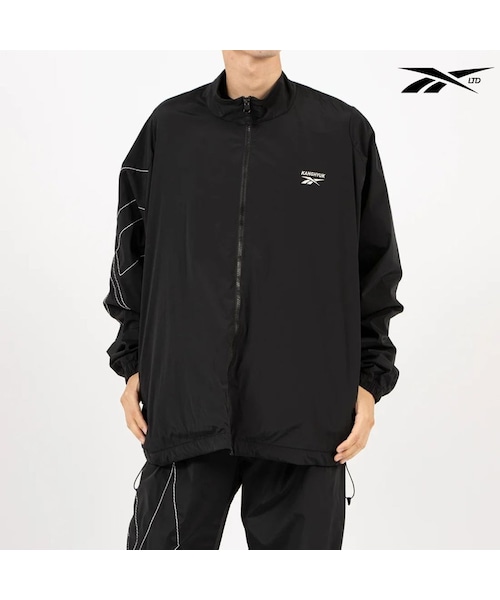 Reebok（リーボック）の「KANGHYUK ロゴ トラックジャケット / STITCHED LOGO TRACK JACKET （ダークグレー）（その他・ダークグレー）」の13枚目の写真