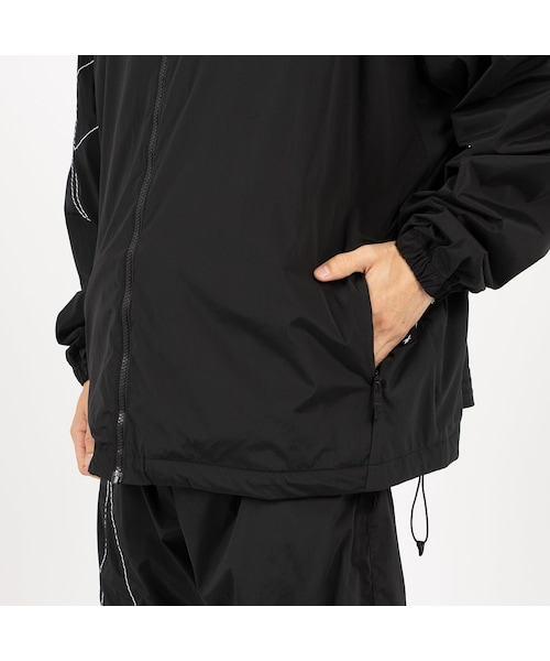 Reebok（リーボック）の「KANGHYUK ロゴ トラックジャケット / STITCHED LOGO TRACK JACKET （ダークグレー）（その他・ダークグレー）」の7枚目の写真