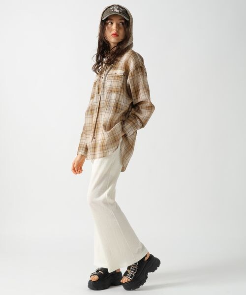 FOREVER 21（フォーエバー トゥエンティーワン）の「カラーイージーパンツ（フォーマルスーツ/小物・ナチュラル08/ブラック09/ブラウン55/イエロー60・S/M）」の15枚目の写真